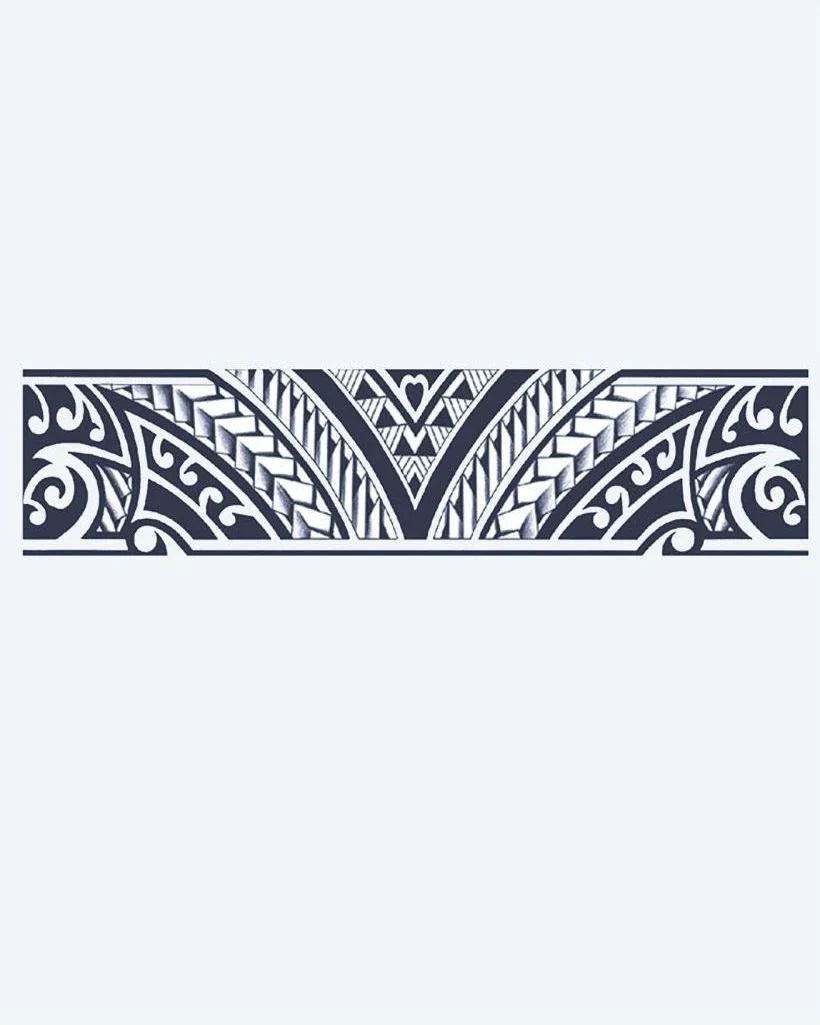 Polynesian V-Pattern Band
