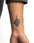 Skeleton Middle Finger