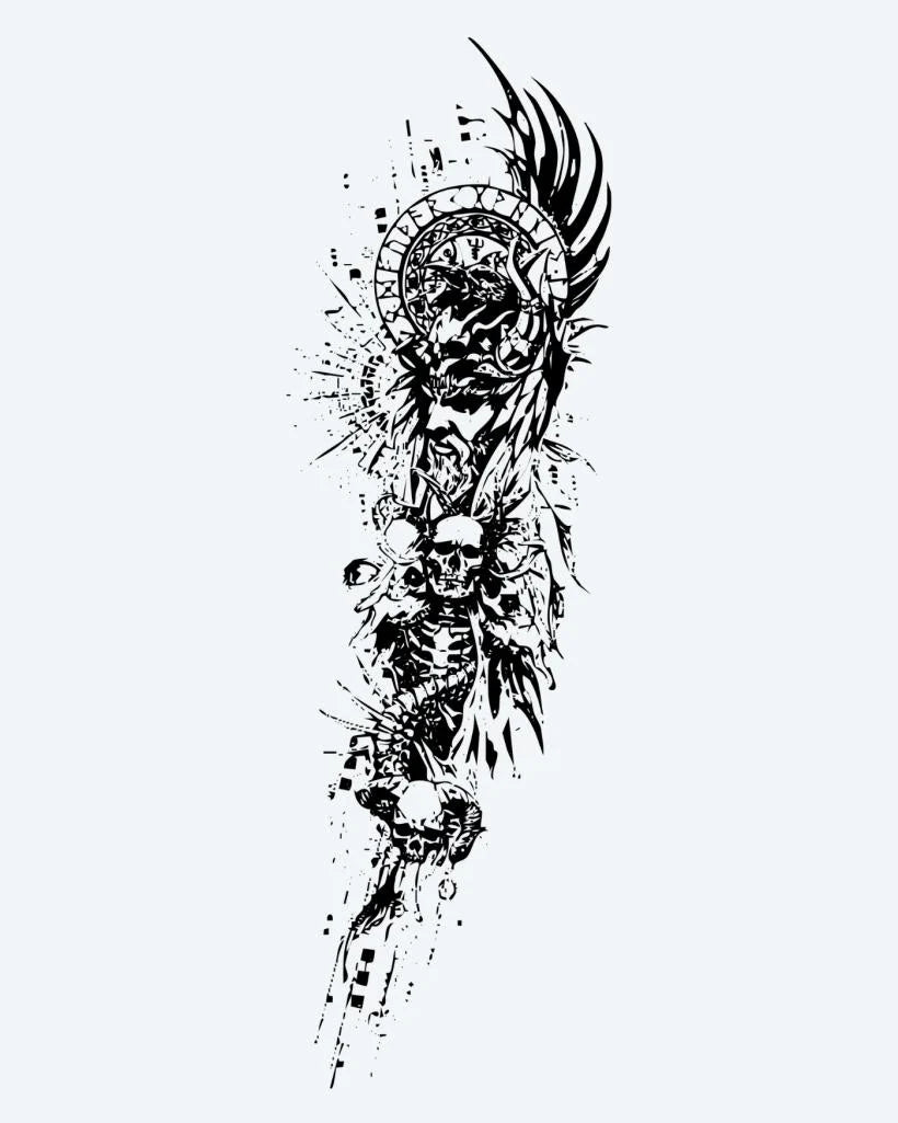 Dark Angel & Skull Totem