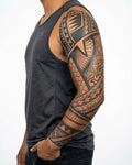Samoan Geometric Sleeve