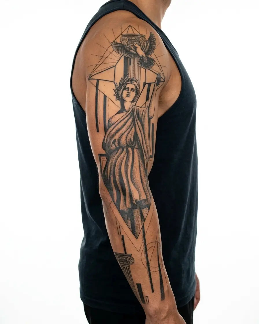 Greek Goddess & Dove