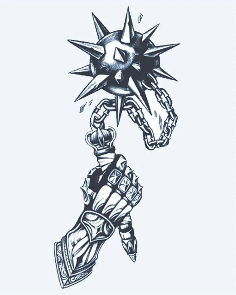 Armored Fist & Mace