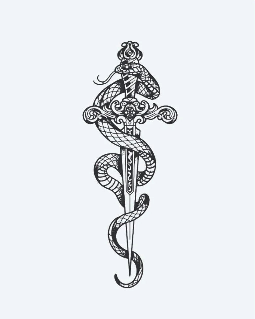 Snake & Ornate Dagger