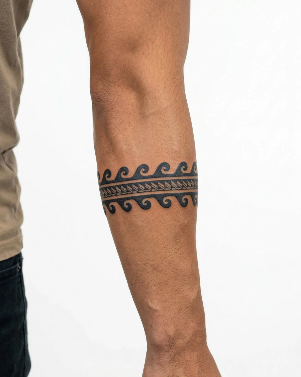 Wave & Chevron Band