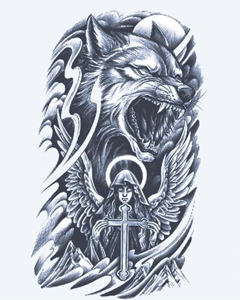 Wolf & Guardian Angel