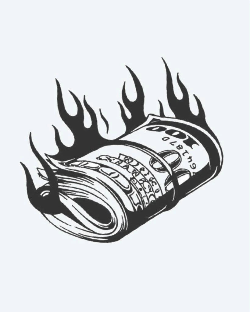 Burning Money Roll