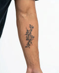 Floral DNA Helix