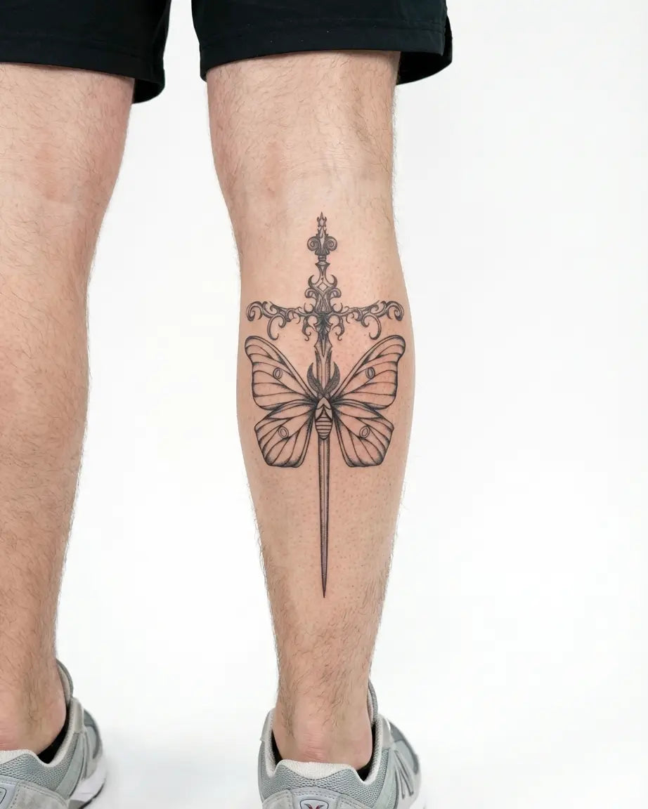 Moth & Ornate Dagger