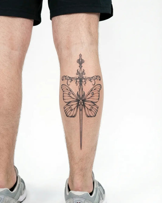 Moth & Ornate Dagger