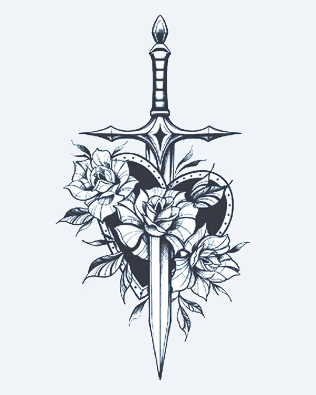 Sword & Roses Shield