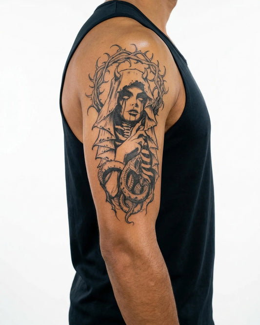 Veiled Lady & Serpent