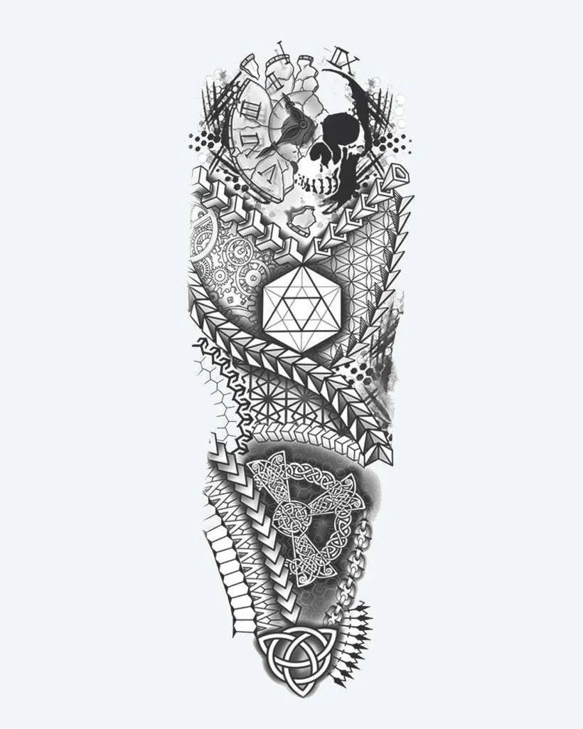 Geometric Skull & Sacred Geometry