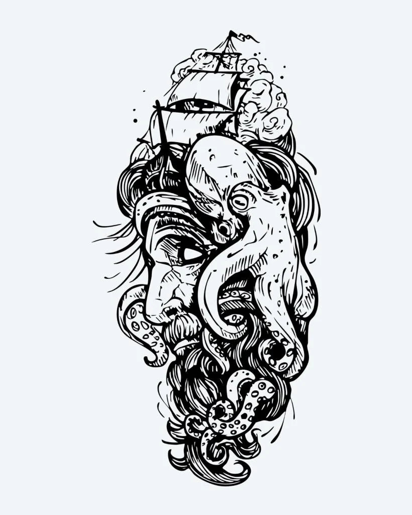 Kraken & Ship