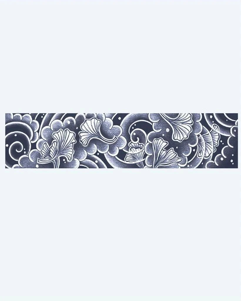 Ginkgo Leaves & Clouds Band