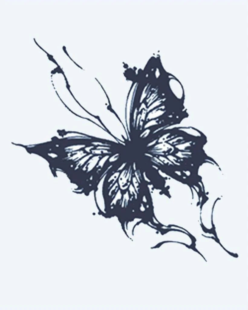 Ink Splash Butterfly