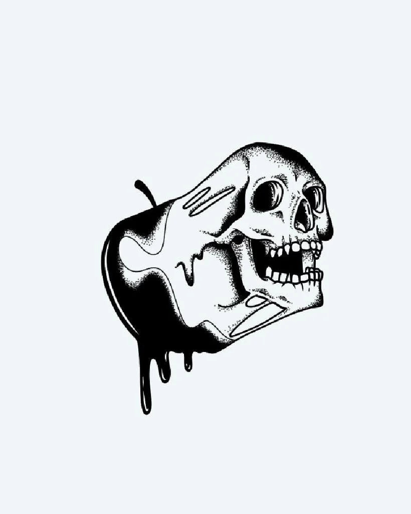 Forbidden Fruit Skull
