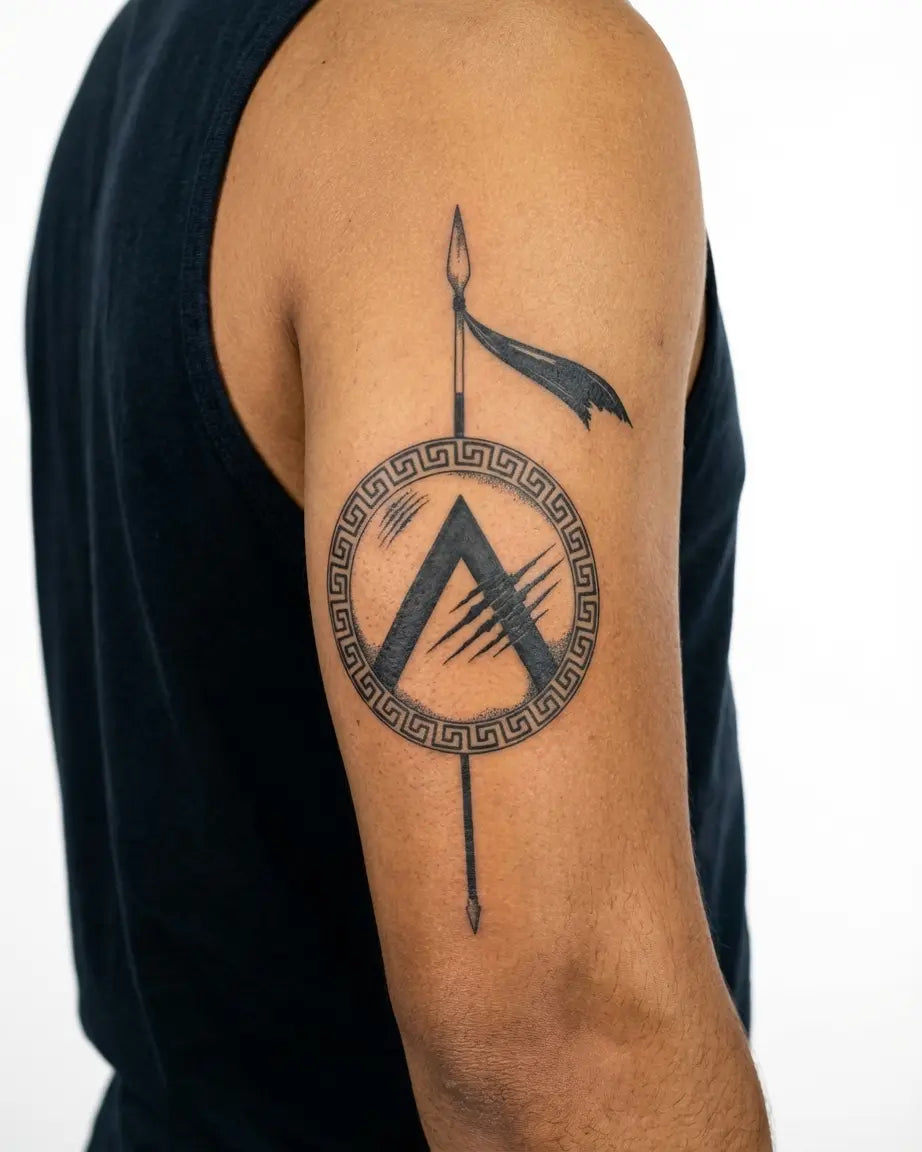 Spartan Shield & Spear