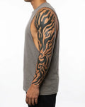 Tribal Flame Sleeve