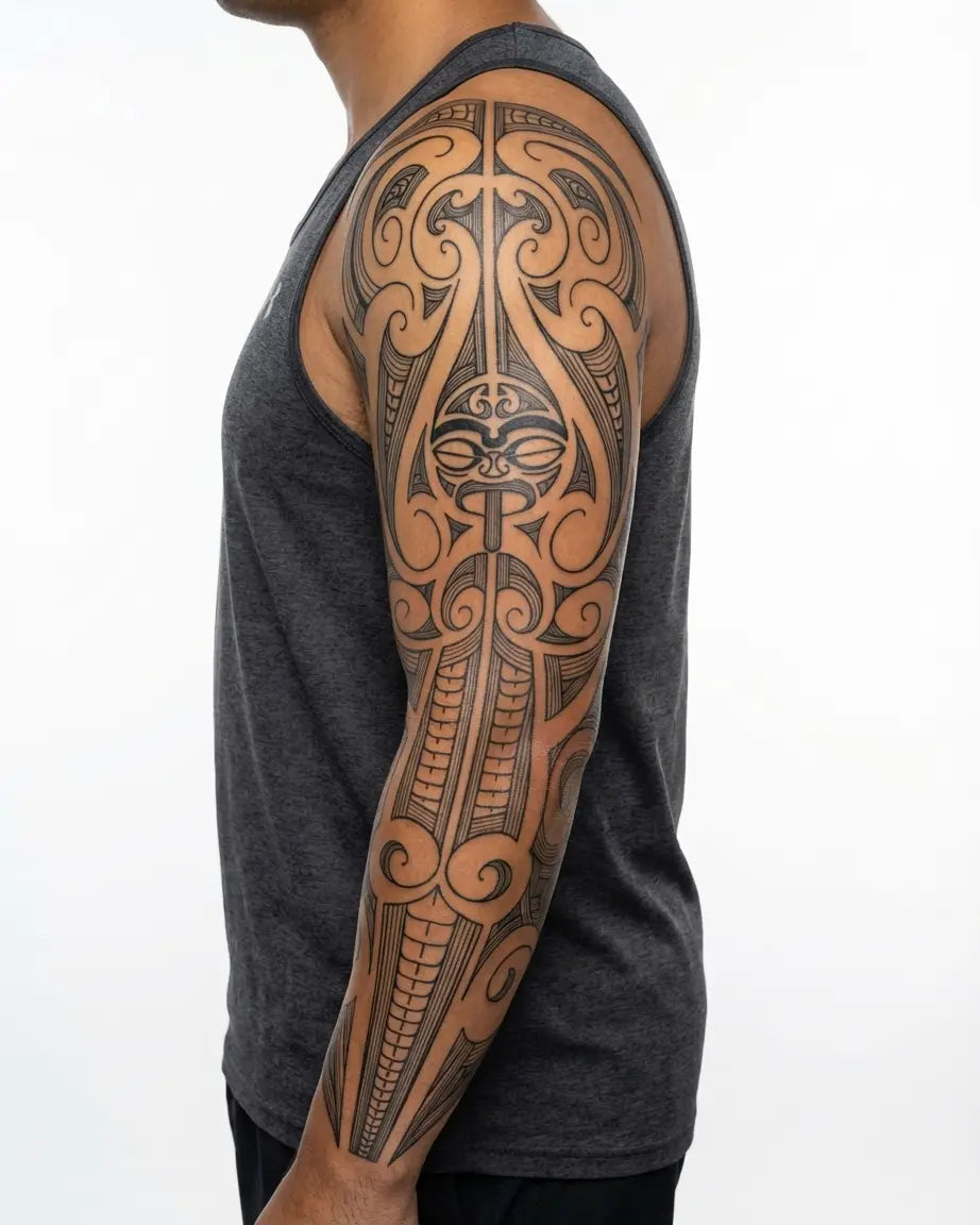 Maori Tiki Full Sleeve