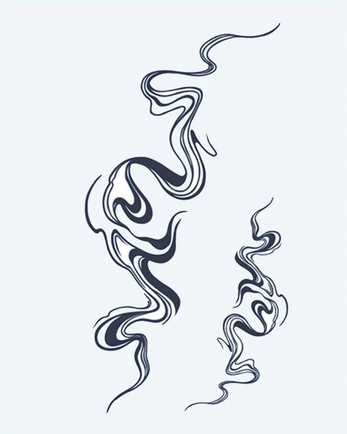Abstract Smoke Swirls