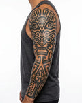 Polynesian Tiki Face