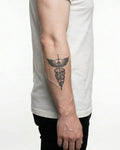 Caduceus Serpents & Sword