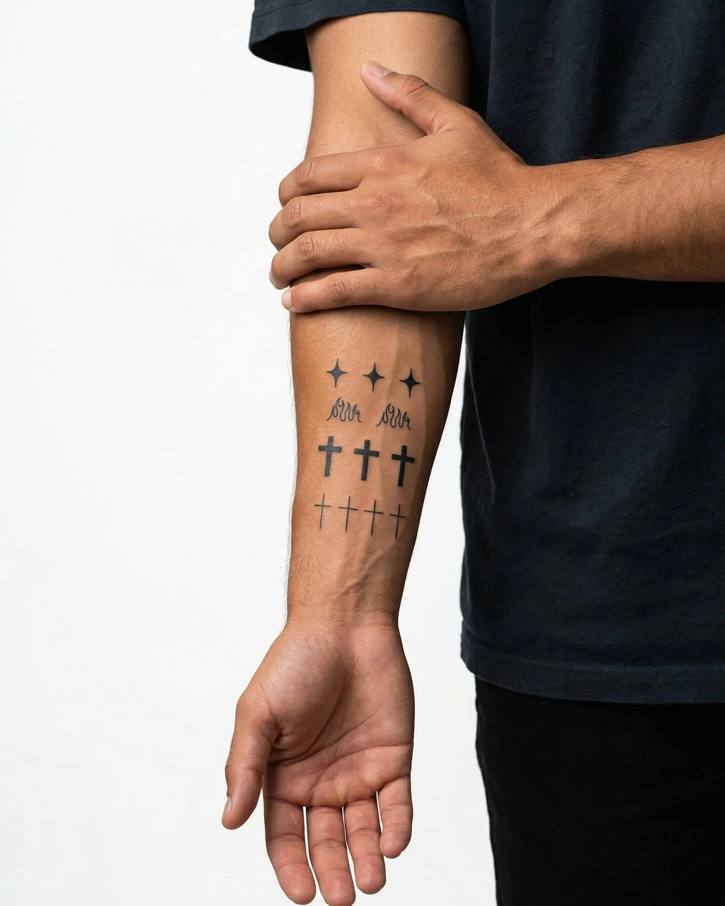 Stars, Flames & Crosses