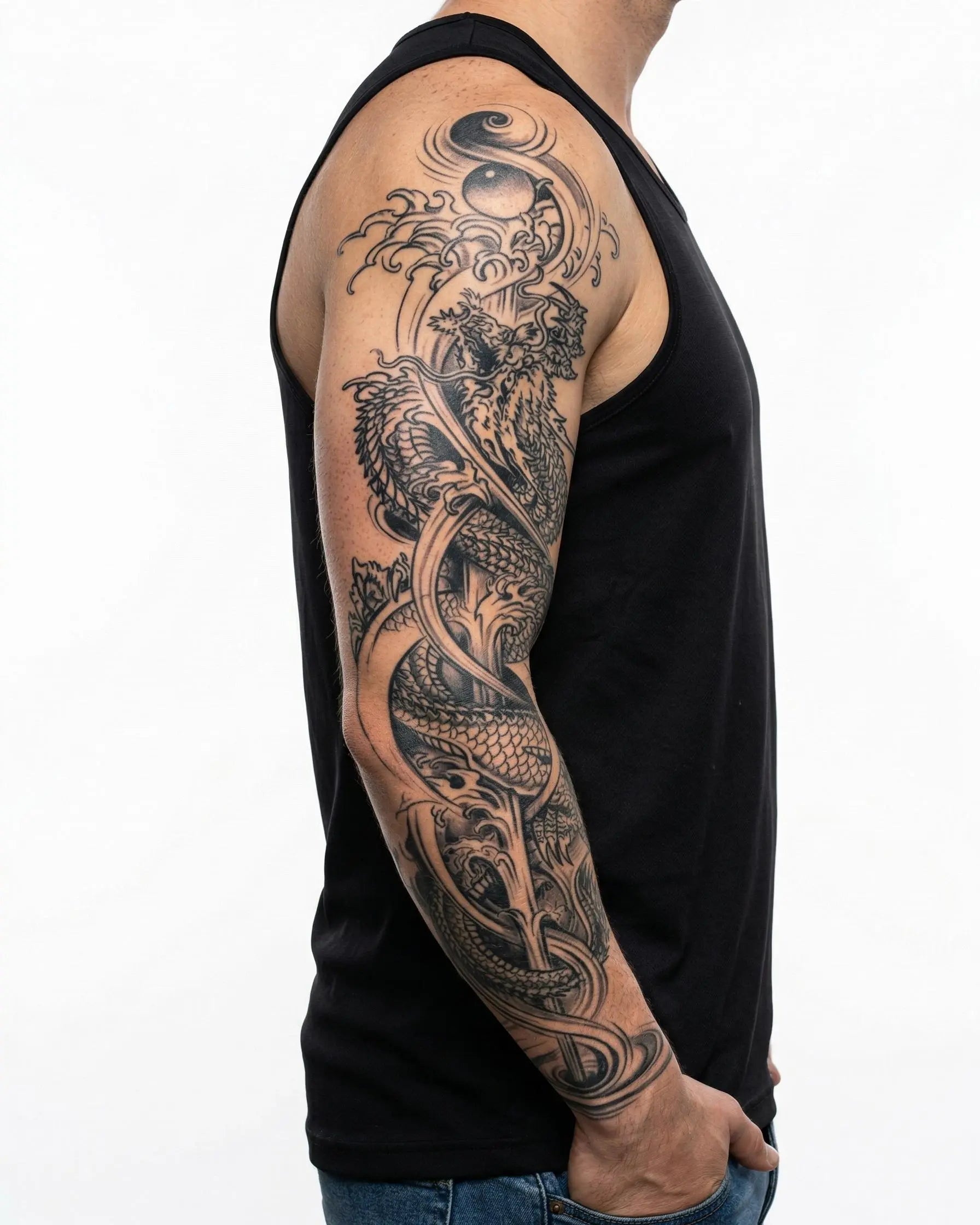 Twin Dragons & Yin Yang