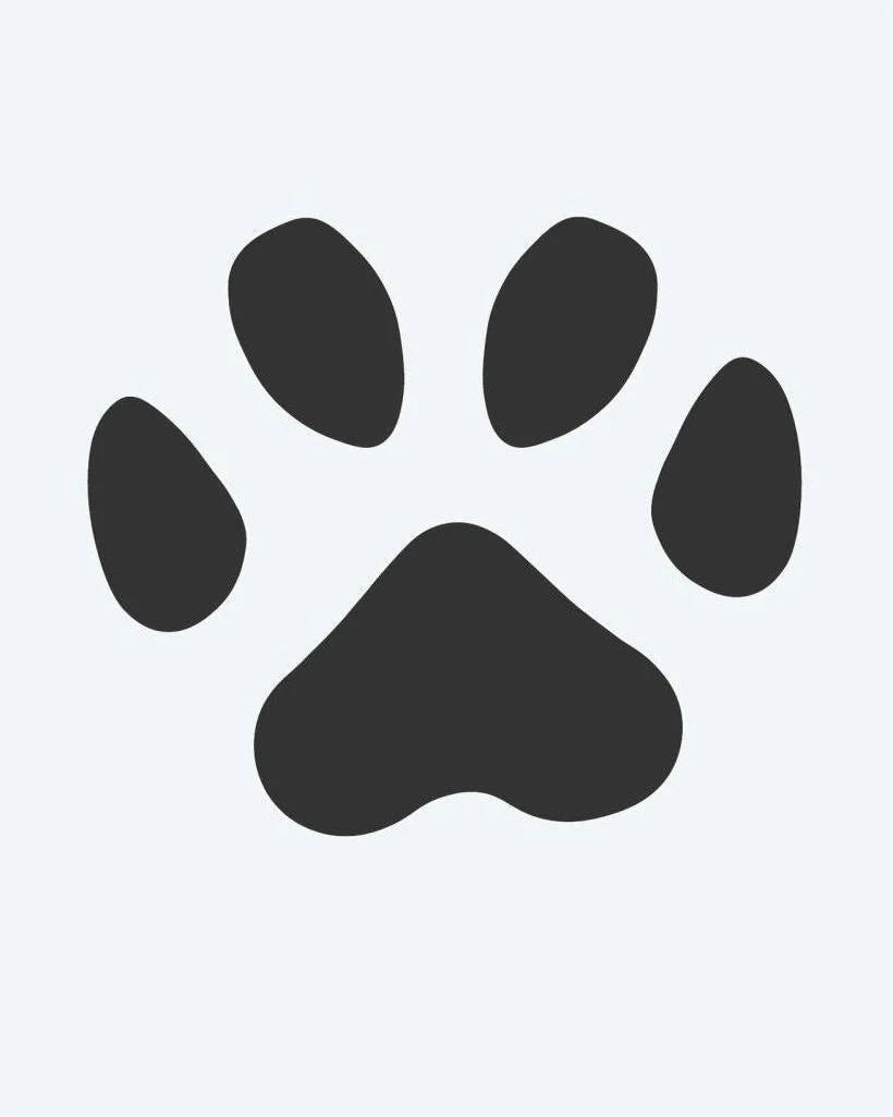 Single Paw Print