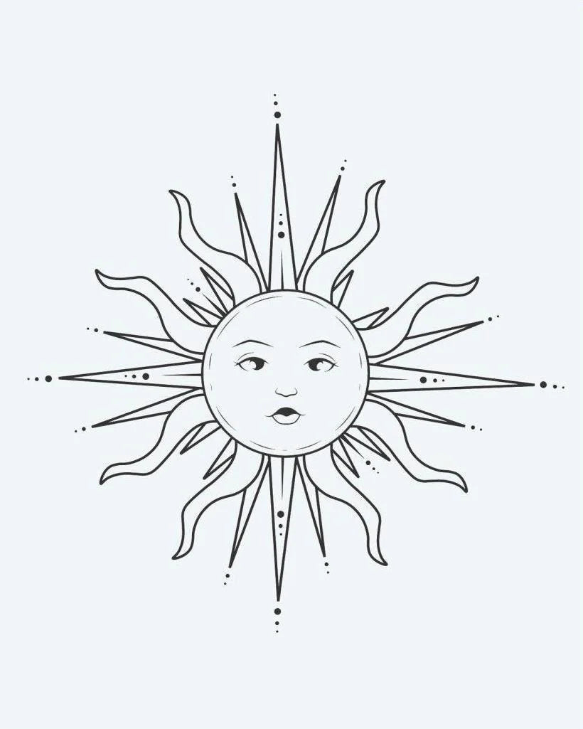 Celestial Sun Face 2