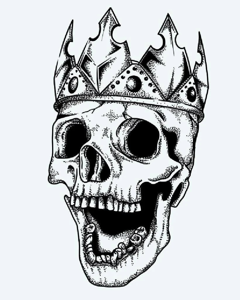 Crowned Skull