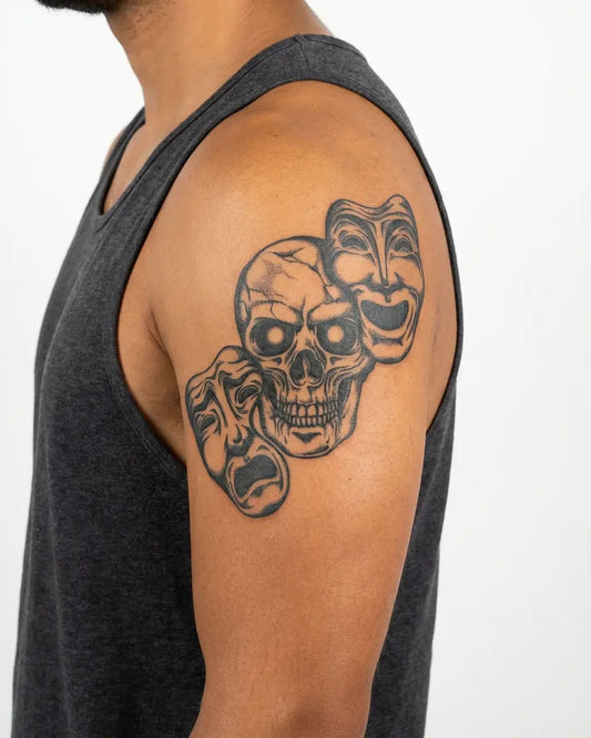 Skull & Drama Masks