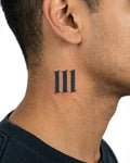 Bold Roman Numeral