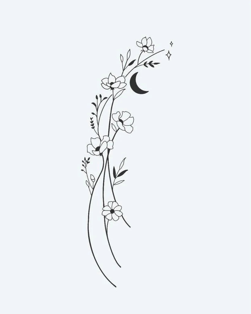 Floral Moon Vine