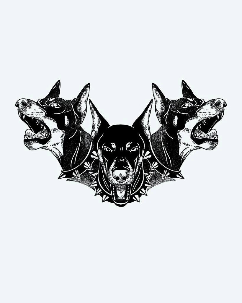 Cerberus Triple Doberman
