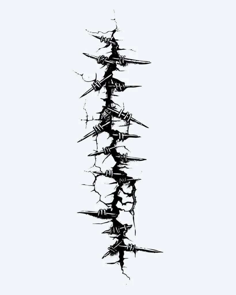 Barbed Wire Scar