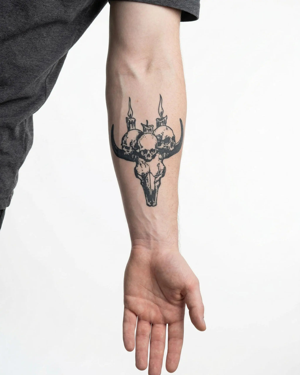 Bull Skull & Candles