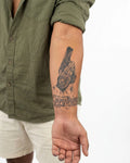 Praying Hands & Pistol