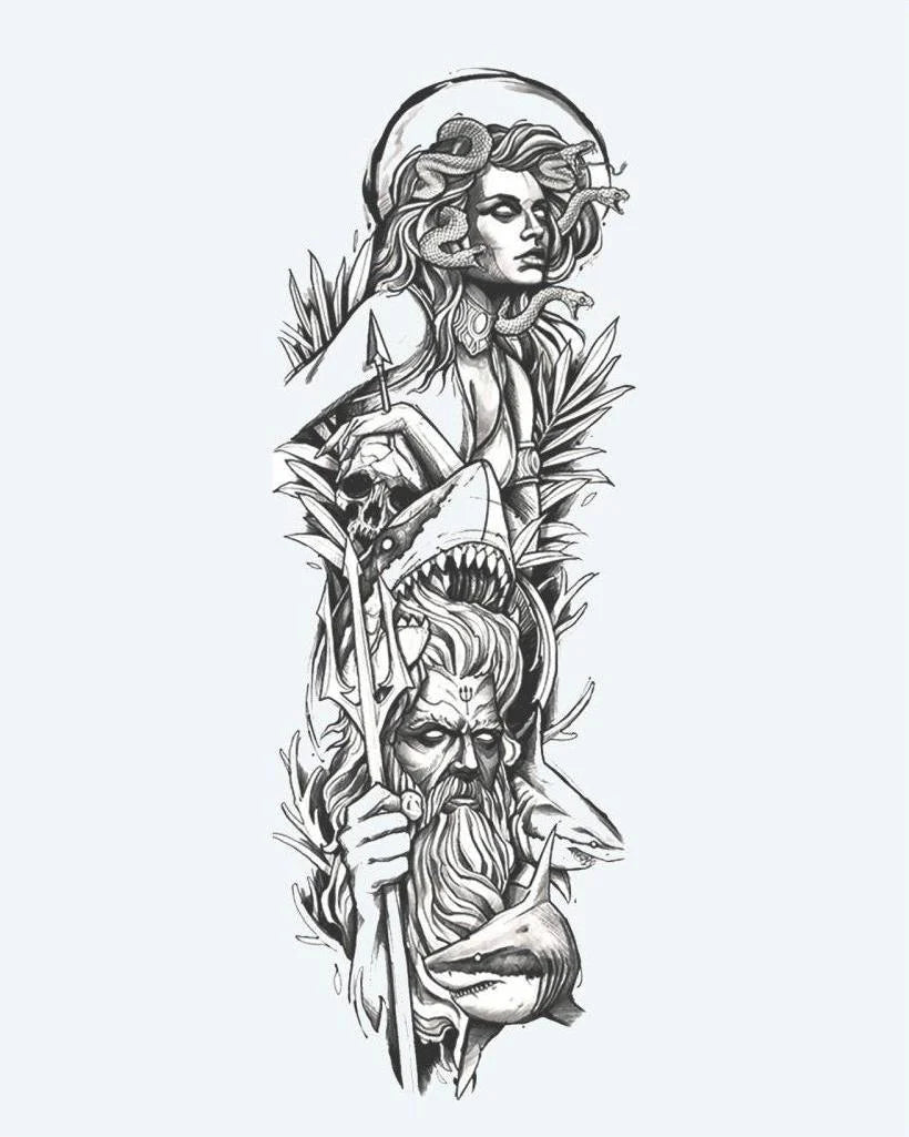 Medusa & Poseidon