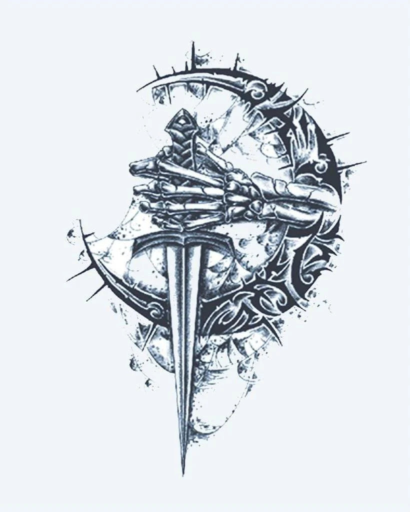 Skeleton Hand & Dagger