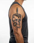 Skull, Snake & Dagger