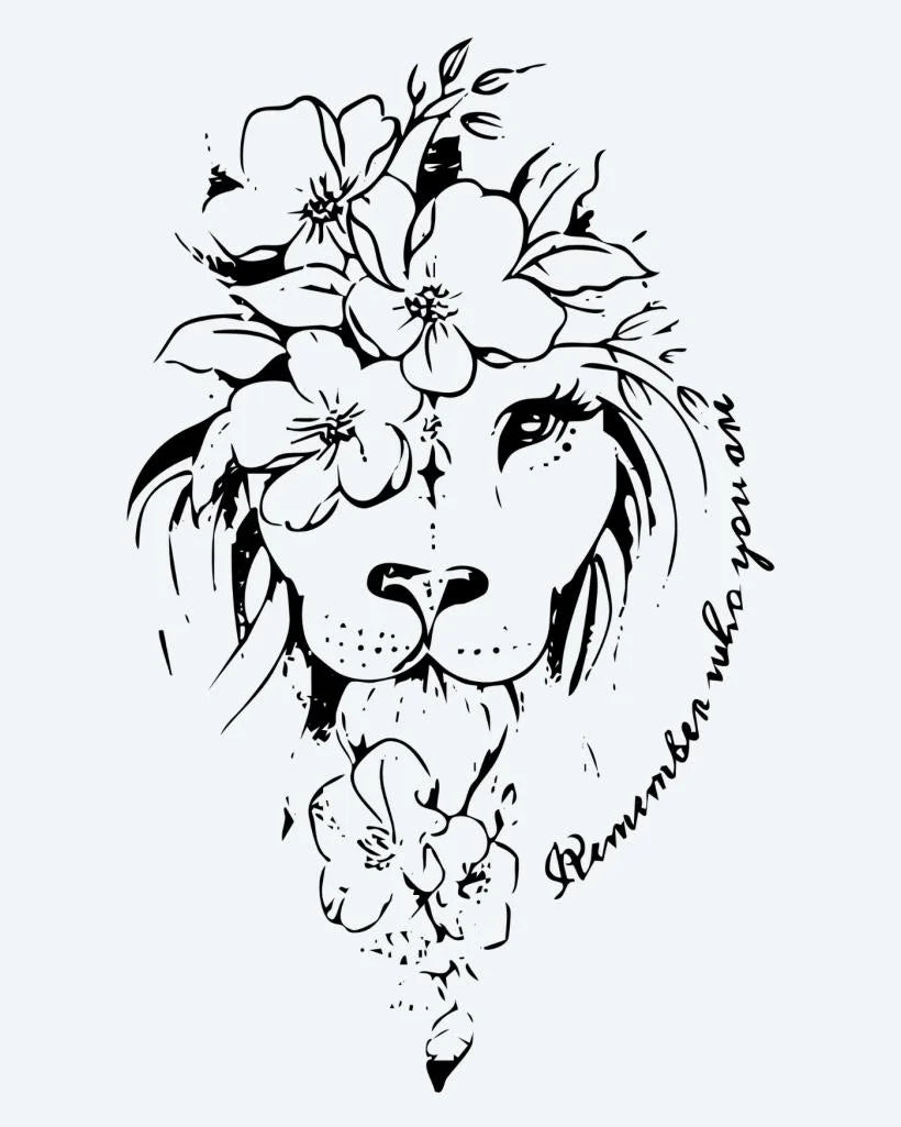 Floral Lion