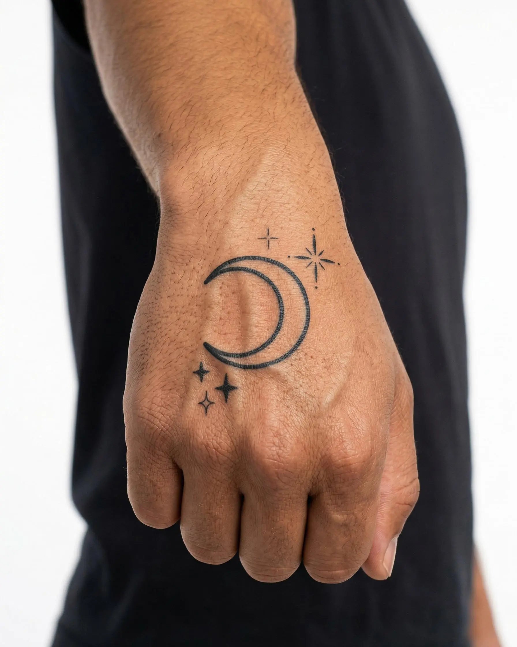 Crescent Moon & Stars
