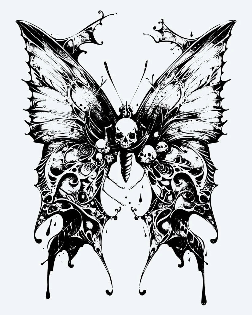 Skull Butterfly