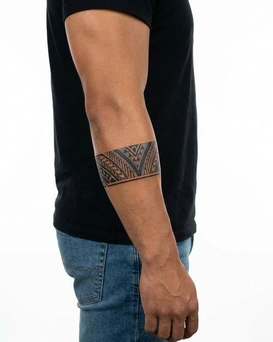 Polynesian V-Pattern Band