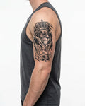 Crowned Lion & Angel