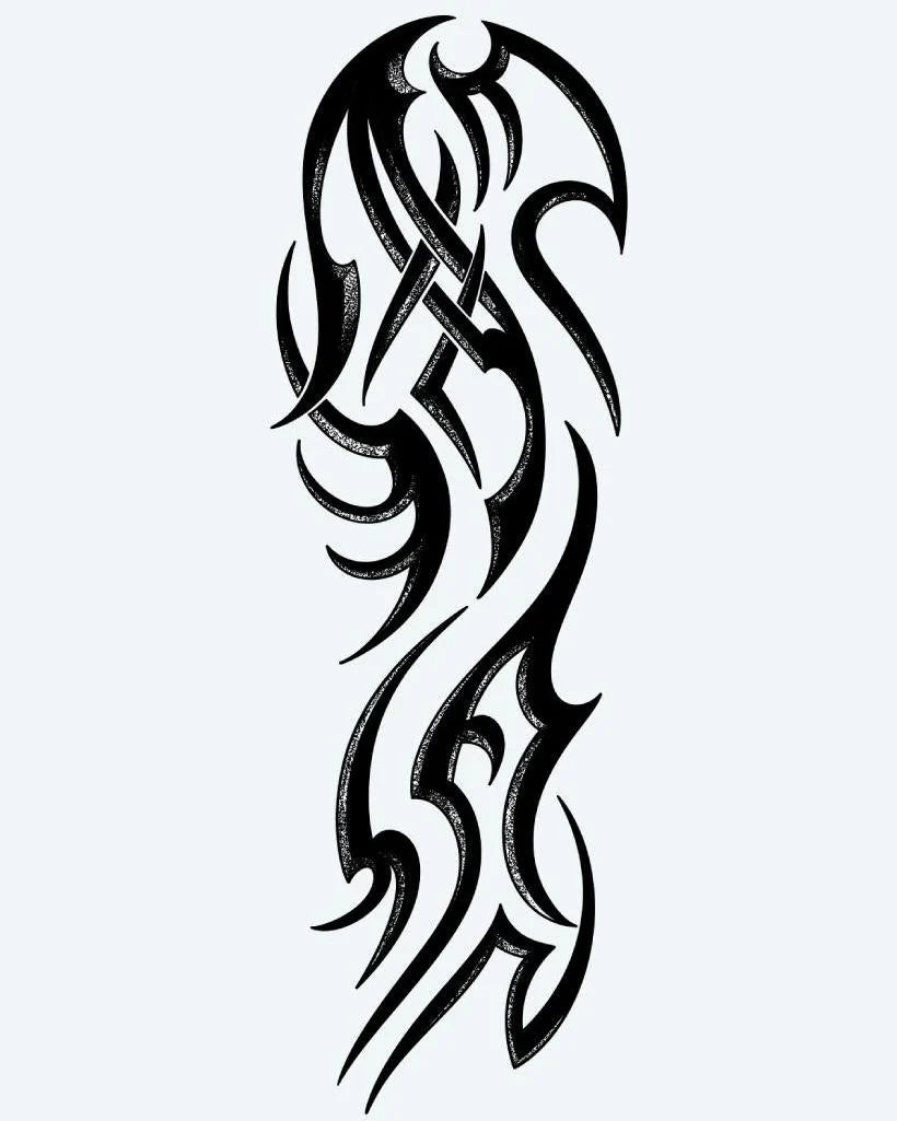 Flowing Tribal Sleeve