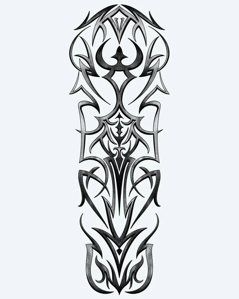 Gothic Tribal Symmetry