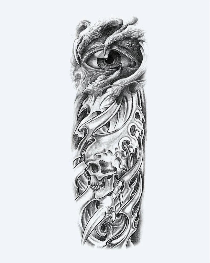 Dragon Eye & Skull