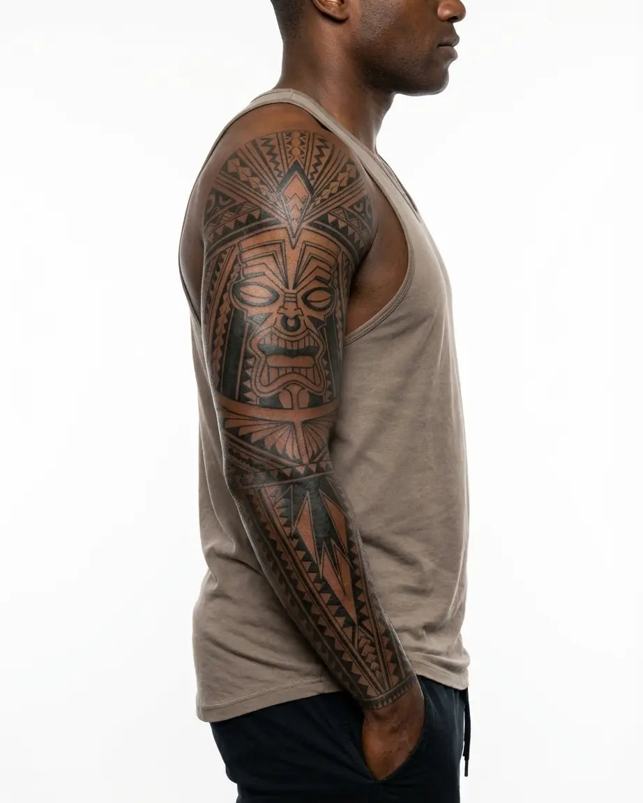 Polynesian Tiki Warrior